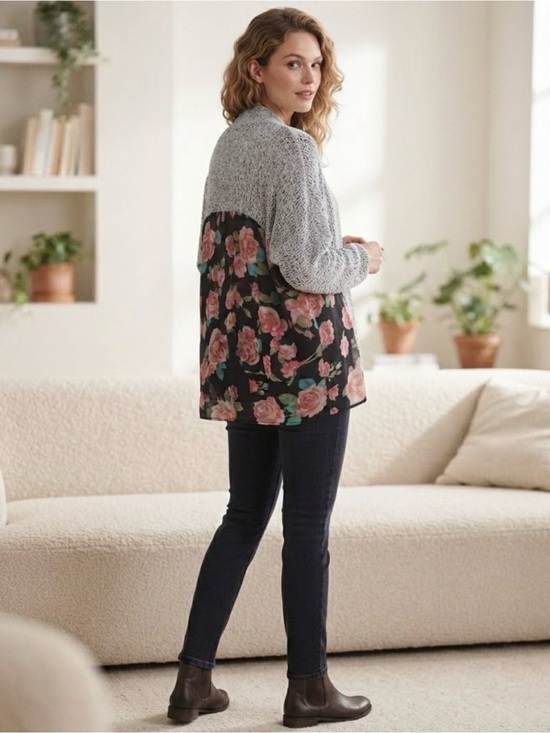 Karen Scott Sweaters - Bundle 2 Knit Cardigan Karen Scott, Forever21, cottagecore, floral, boho